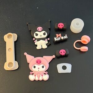 🌻3 for $21 Kuromi Stanley Cup Accesories